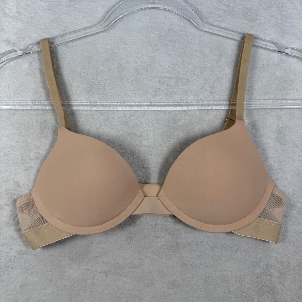 Pepper Classic All You Underwire Bra Beige Nude 34AA Small Bust RP08.22.25